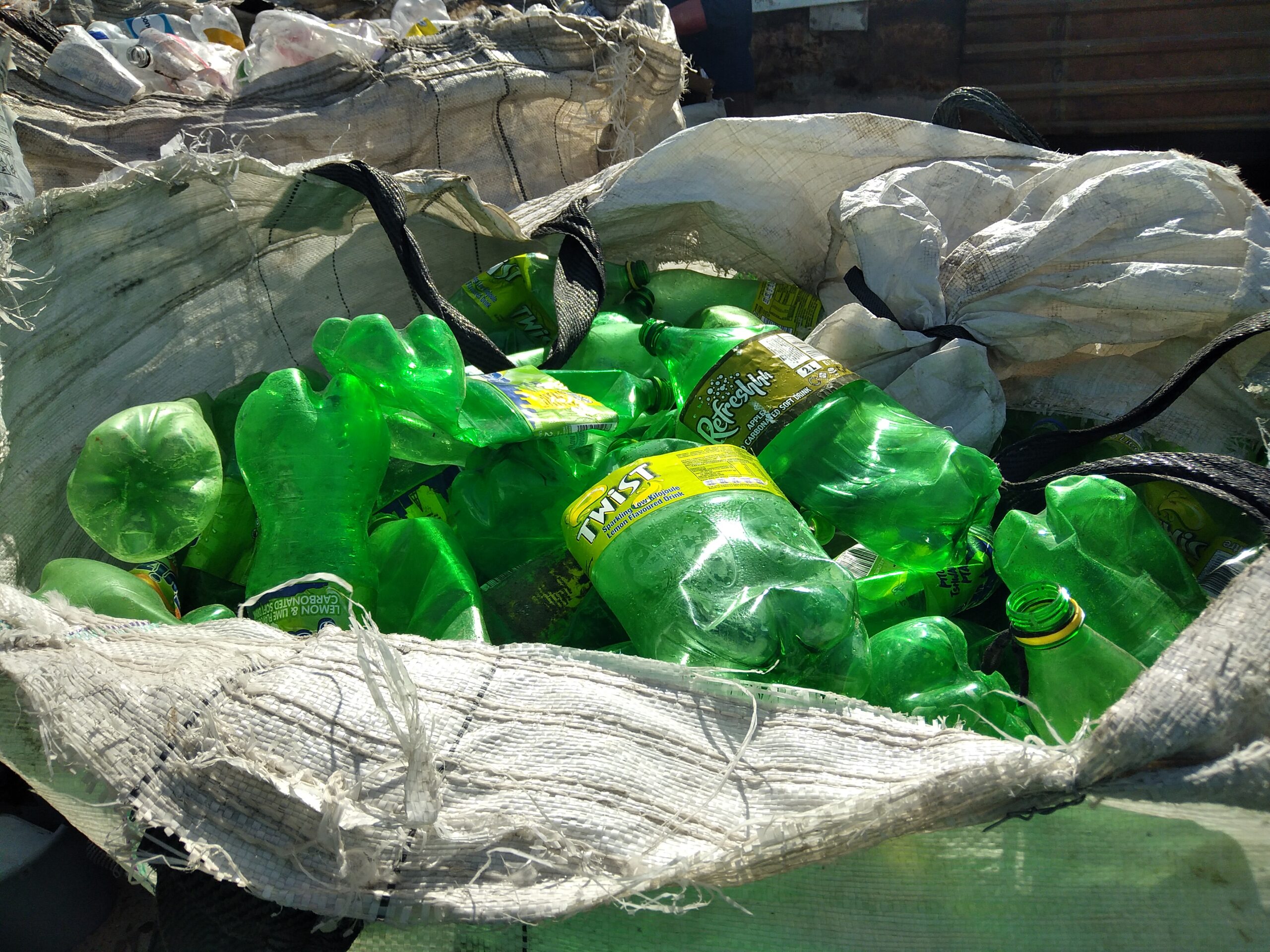 Pet Green bottles Greengrid Workspace