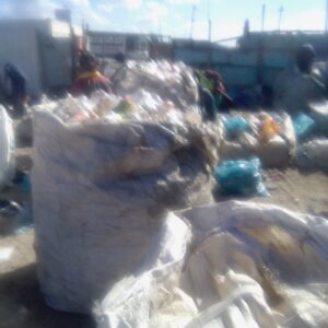 HPDE plastic bottles